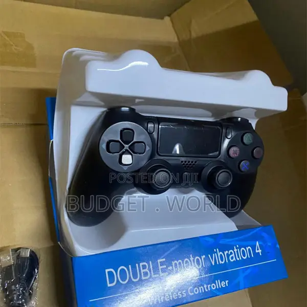 . Ps4 Wireless Game Controller – Smooth Controls With Double Motor Fee