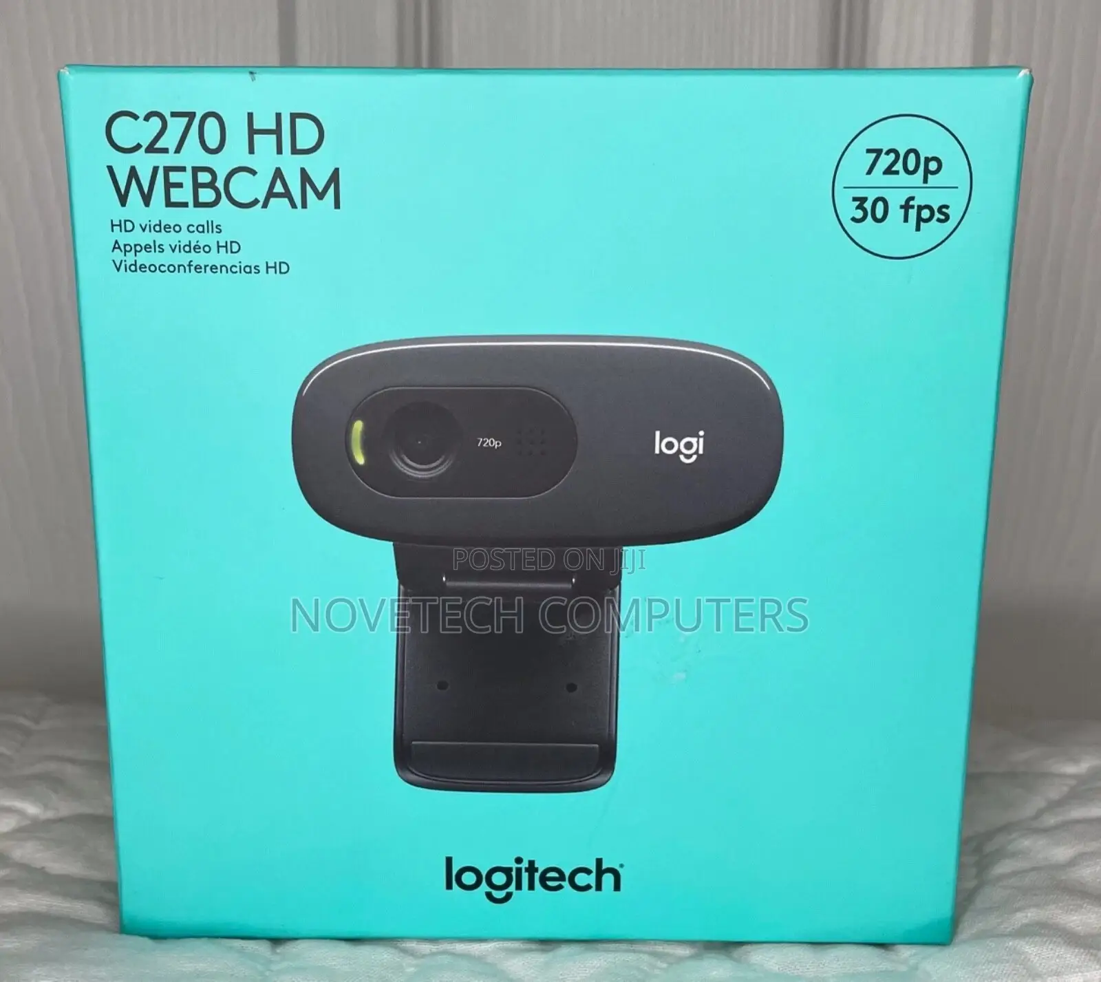 Genuine New Sealed Logitech C270 Hdwebcam 720p 30 FPS Fixed Focus Lens
