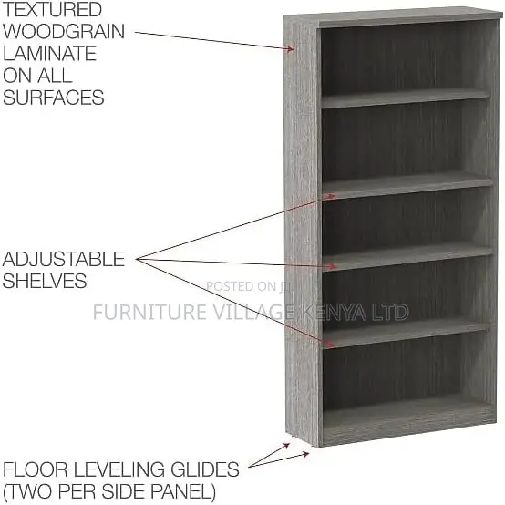 5-Tier Customized Home Office Storage Bookcase