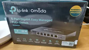 Tp-Link Es206gp Omada 6-Port Gigabit Managed Switch With 4-Port Poe+