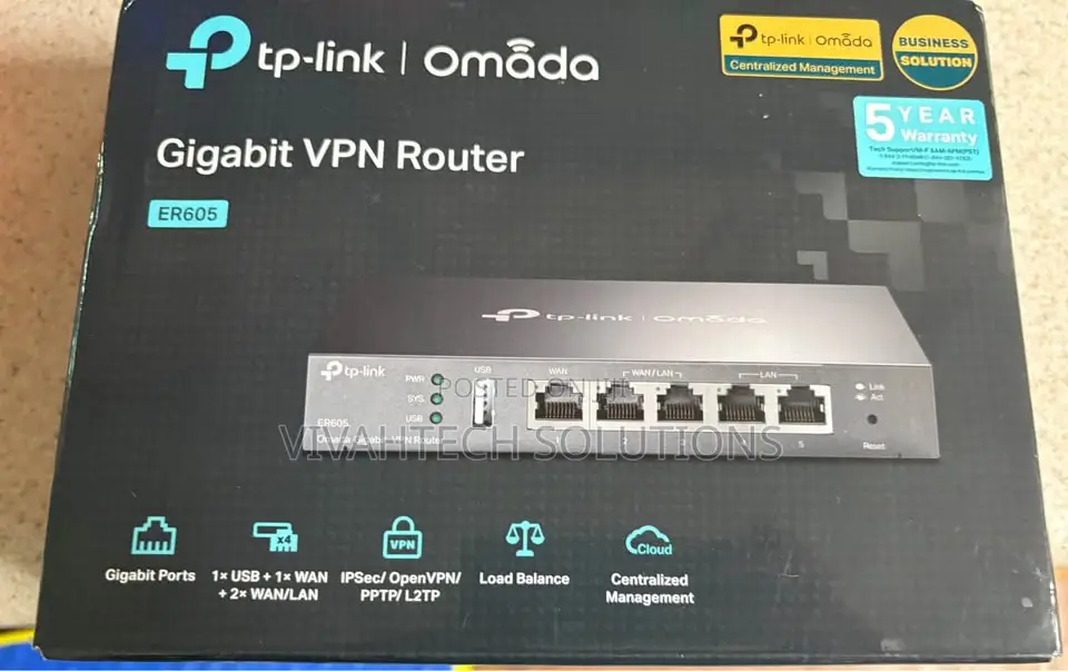 Er605 TP-Link VPN Gigabit Router Er-605