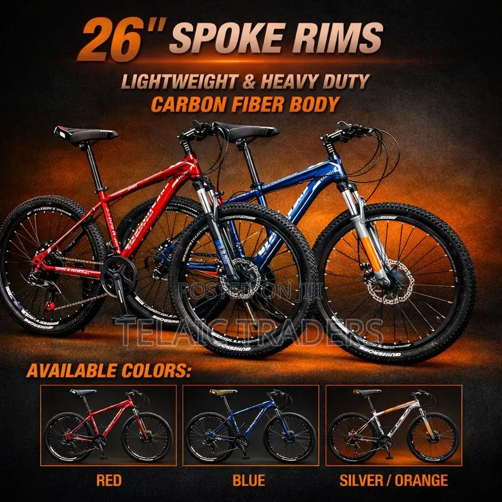 Bike Size 26 With Spoke Rims