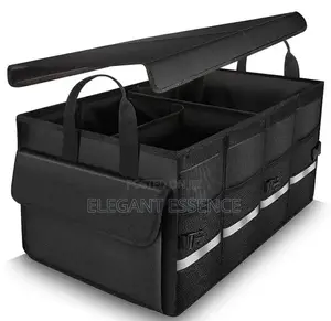 Car Trunk Organizer Black