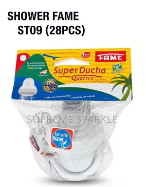 Salty Water Instant Electric Showerhead (Fame Super Ducha Quattro).