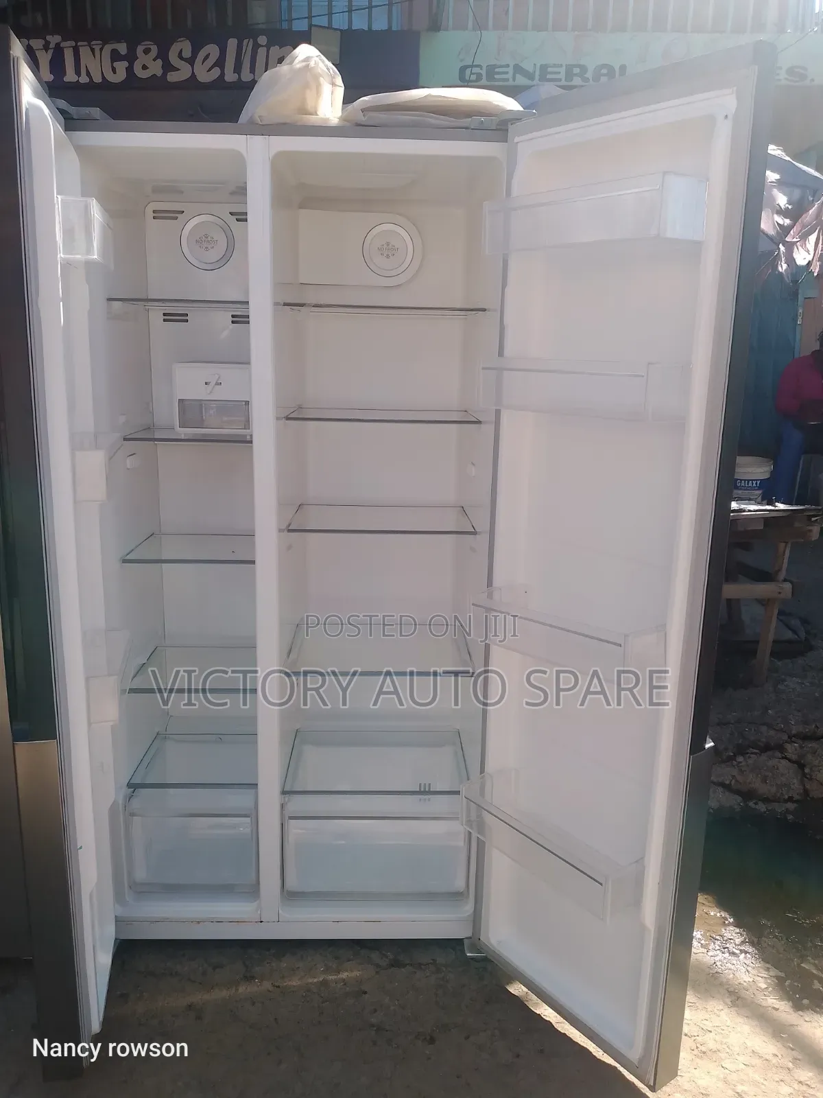 Von Clean Side by Side Refrigerator