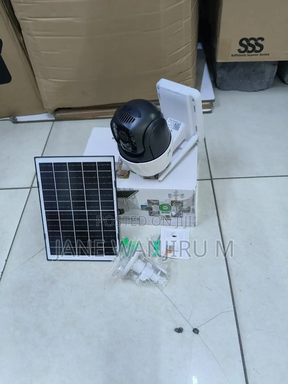 V380 Pro Solar 4g PTZ Camera Single Lens Hd Camera