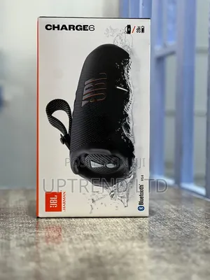 Brand New Black JBL Charge 6 Portable Bluetooth Speaker