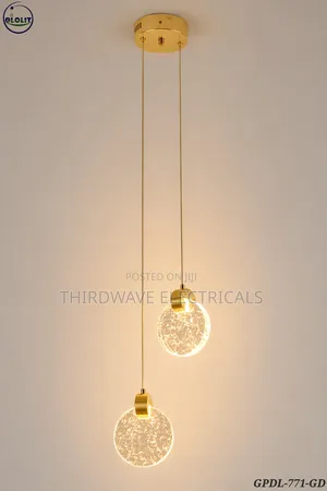 Modern Led Crystal Luxury Glass Pendant Light.