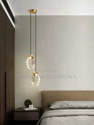 Vintage Modern Led Crystal Luxury Glass Pendant Light. Xs8