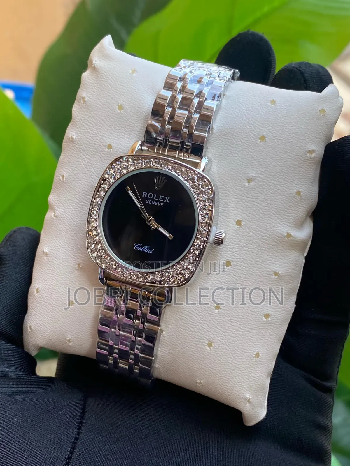 Black Face Ladies Rolex Geneva Watches