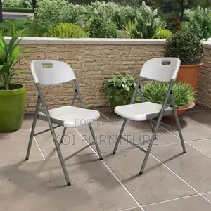 Office Chairs; White Foldable Home Outdoor Events Visitors Office Seat