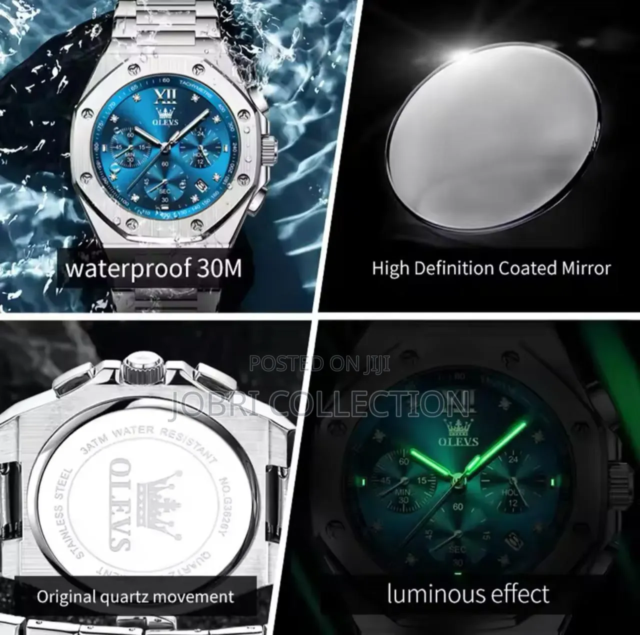 Olevs Gents Chronograph Watches