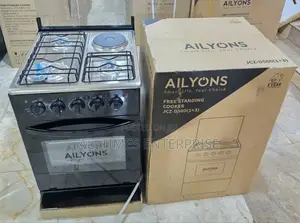 Ailyons 3+1 
60 by 60
Cooker With Electric Oven
