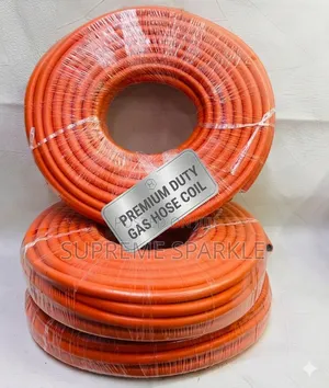 LPG Gas Hose Pipe. (Orange) 25m