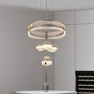 Modern Led Chandelier Ring Light Hanging Ceiling Light Fixture