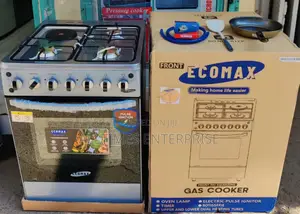 Ecomax 3g+1e 50×55cm Standing Cooker With Electric Oven Lx680