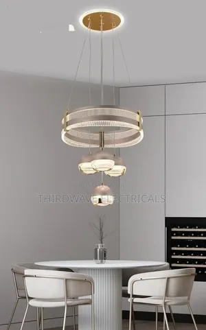 Unique Design Modern Led Chandelier Ring Light Pendant Light Jf4