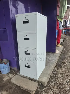 Modern Steel Cabinet-With 4 Drawer