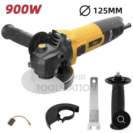 Angle Grinder 900w 4 1/2 Inch Heavy Duty Deli Tools Edl-Jm115-E2