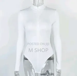 Zip-Front Bodysuit