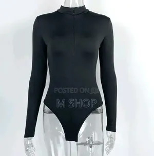 Zip-Front Bodysuit