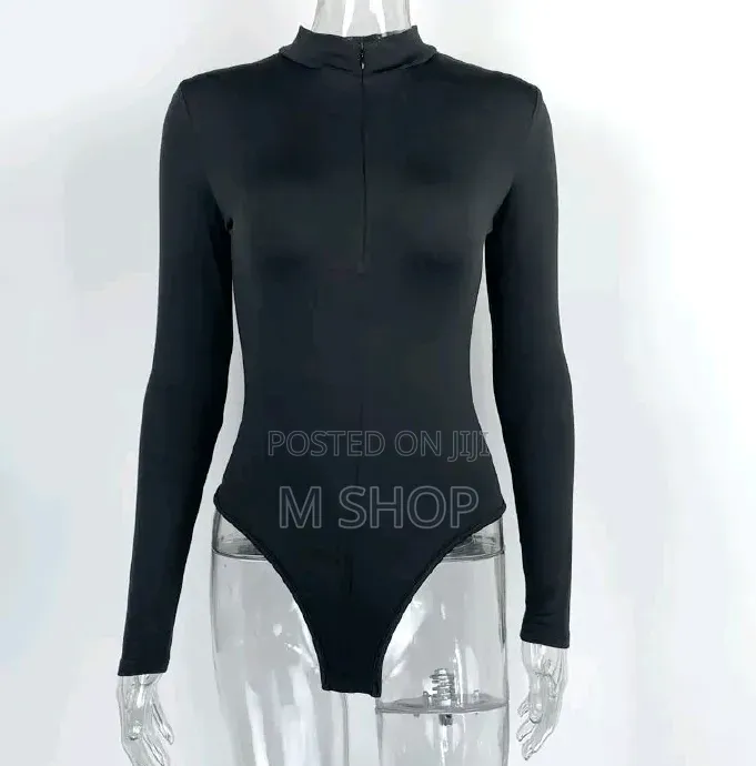 Zip-Front Bodysuit