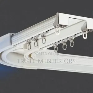 Durable Bendable Curtain Rails – Easy Installation