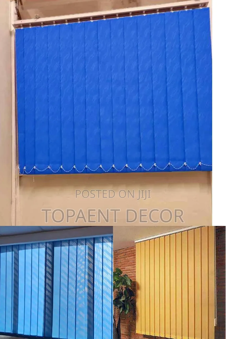 Simple Design, Perfect Window Fit, Vertical Office Window Blinds