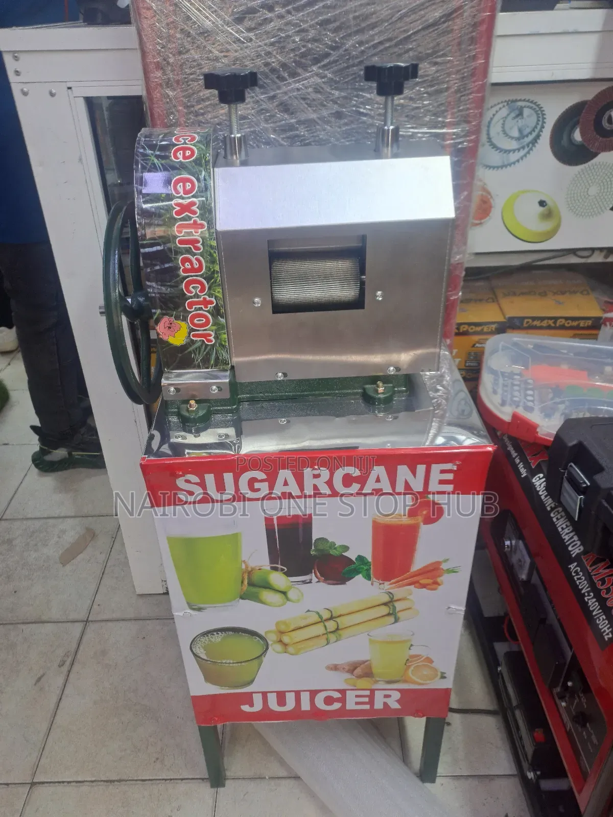 Sugarcane Juice Extracting Machine