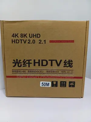 50m Fiber Optic Hdmi 2.0 Active Optical Genuine Cable