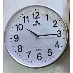 Modern Wifi Wall Clock With a Hidden Security Camera F9j