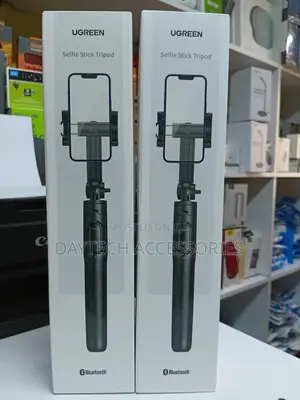 This Is a Ugreen Selfie Stick Tripod With Bluetooth Remote Model Lp586