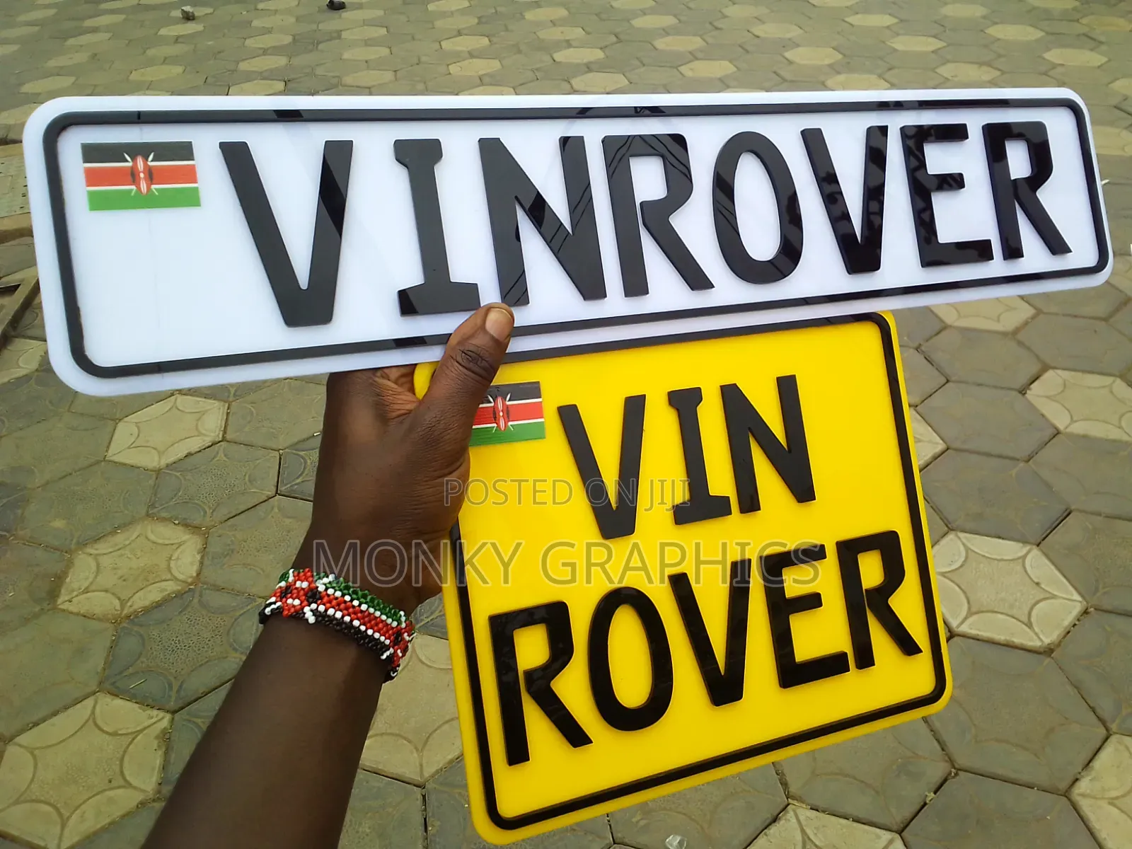 Customized 2d Perspex Nameplate/Numberplates