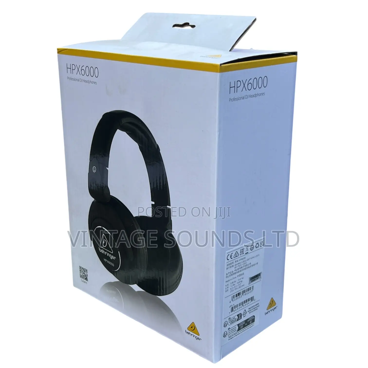 Behringer Hpx6000 Professional Dj Studio Headphone