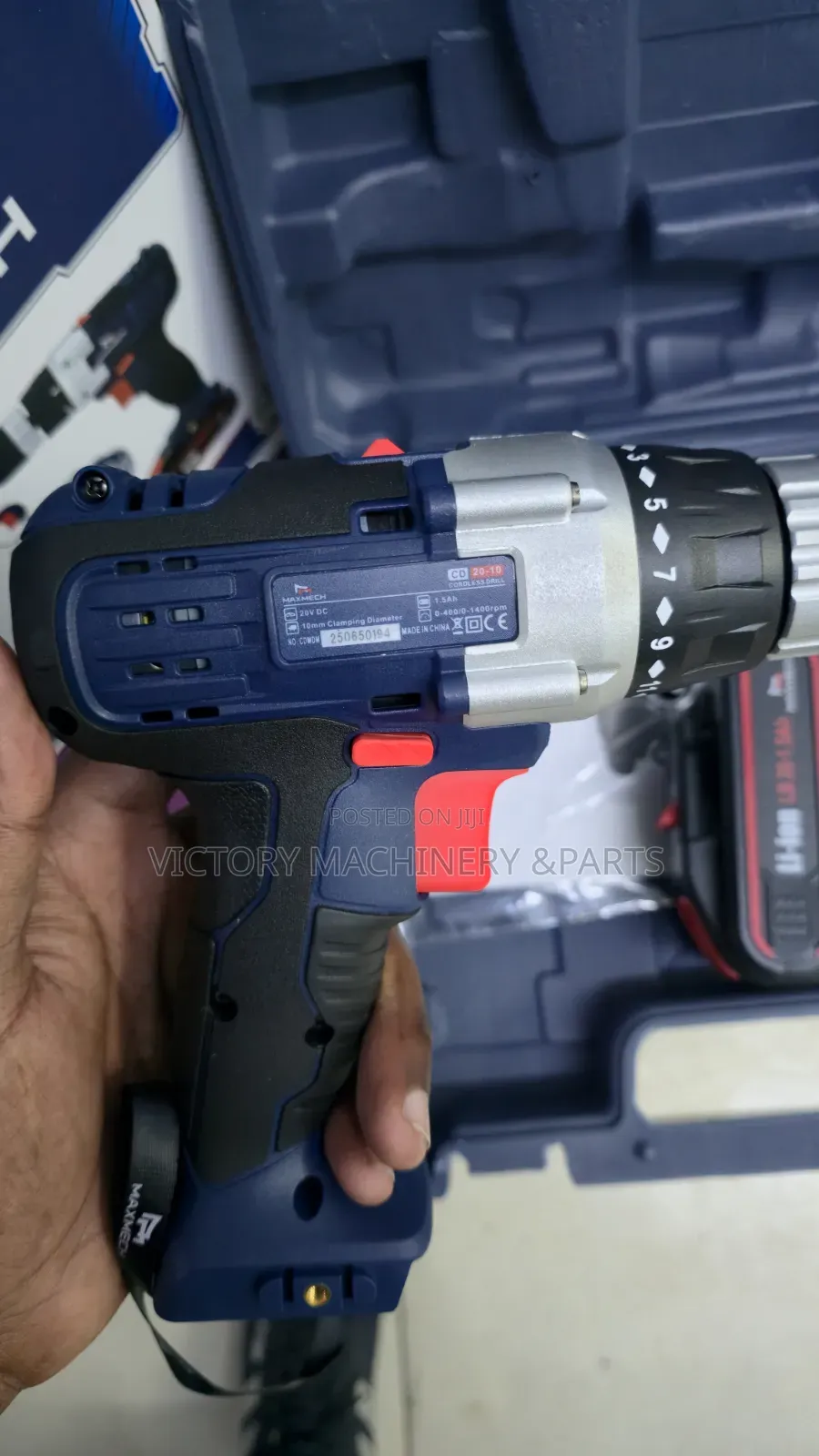 20v Maxmech Cordless/Battery Drill Set