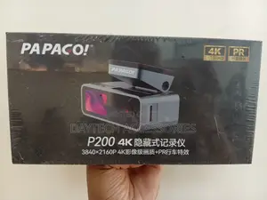 Papago! P200 Hidden Dash Camera Designed for Vehicle Surveillance.
