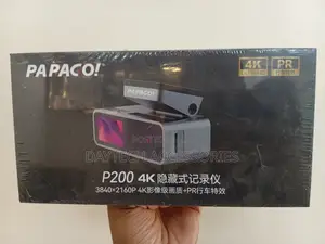 Papago! P200 Hidden Dash Cam Designed for Vehicle Recording.