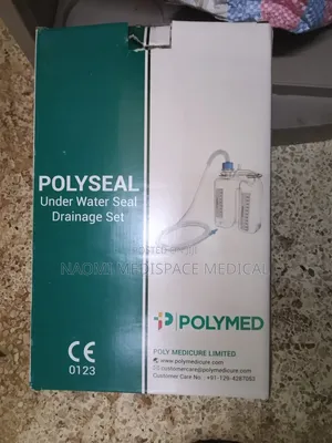 Reusable Chest Tube Polyseal Drainage Set(Under Water Seal)-Adult