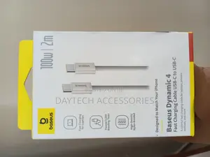 Baseus 2meter 100w Titanium Alloy Type-C to Type-C Fast Charging Cable