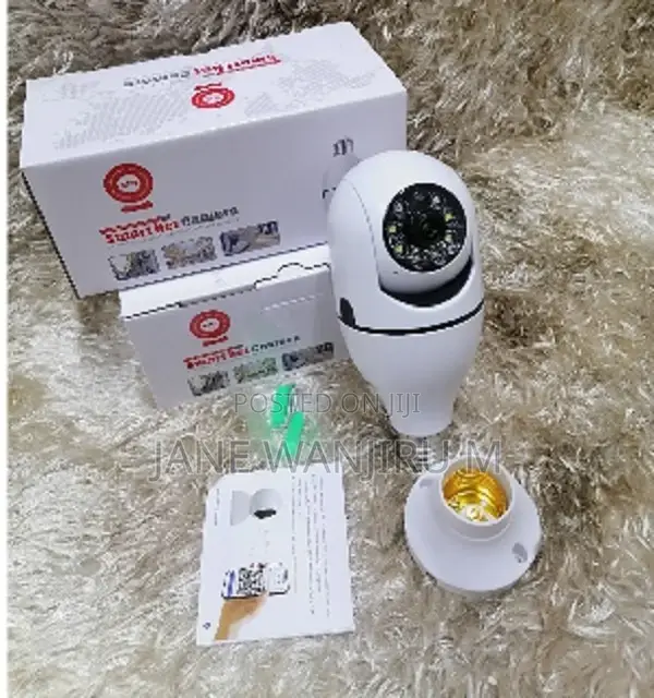 New Bulb Wifi CCTV Camera With PTZ