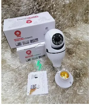 Rotating Wifi Bulb PTZ Camera V380 Bulb Camera