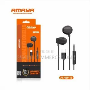 Amaya Aep-13 Type-C Earphones With Clear Bass Sound