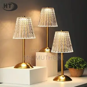 Minimalist Cordless Rechargeable Bedside Touch Lamp