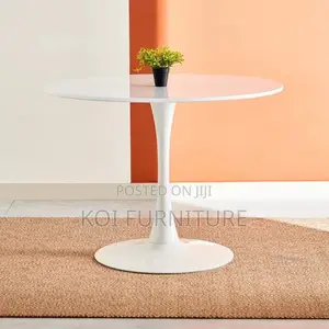 Coffee Table; Round Home Living Room Marble Coffee Table