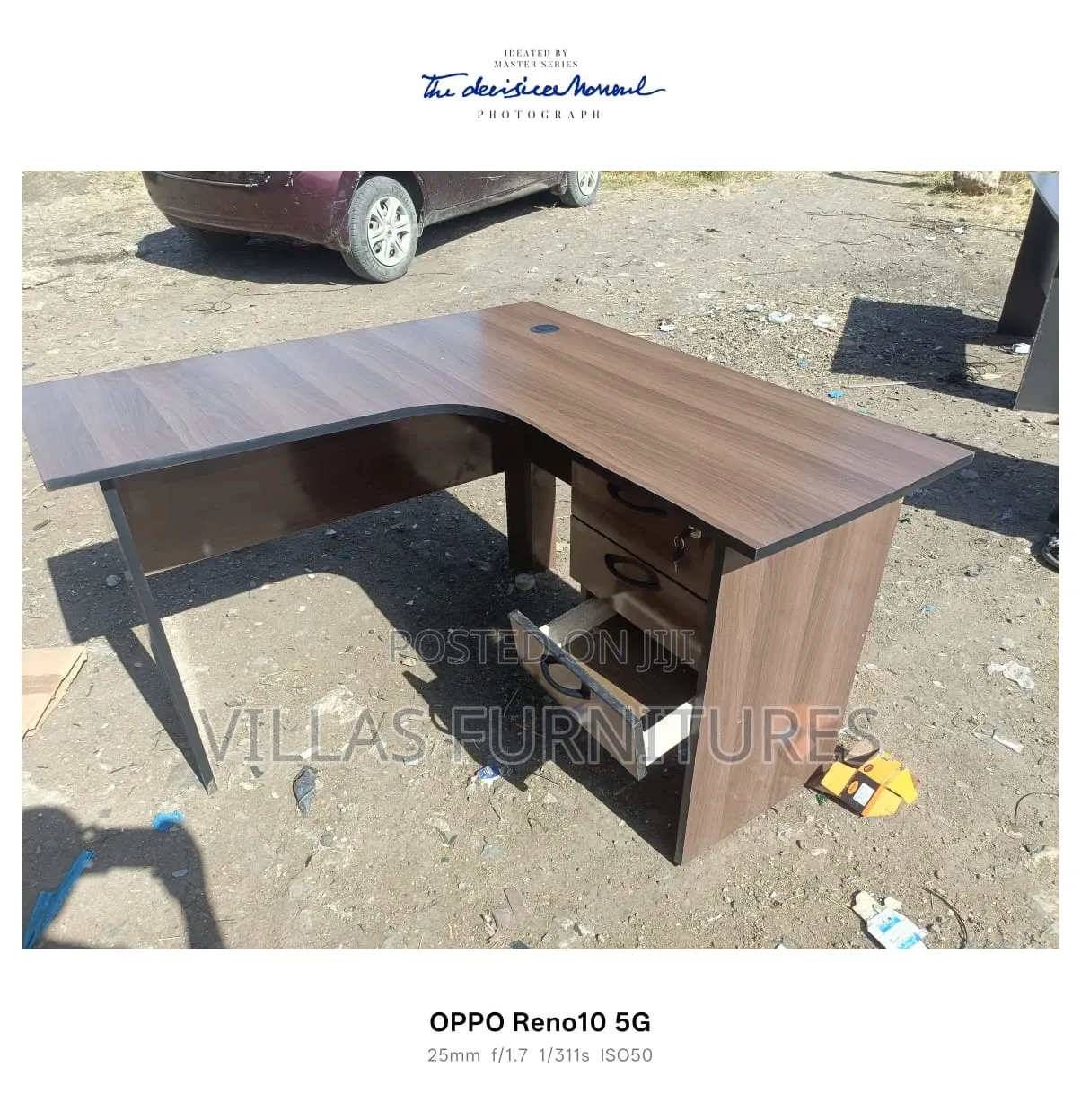 1.2m L Shaped Office Study Table/Desk