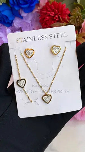 Stainless Steel 3pc Jewellery Sets