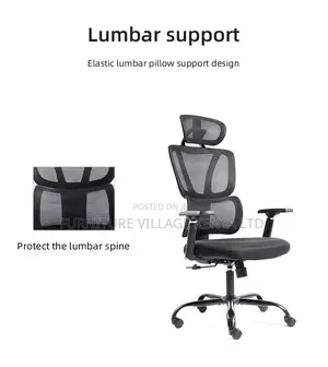 High-Back Ergonomic Orthopedic Homework Chair