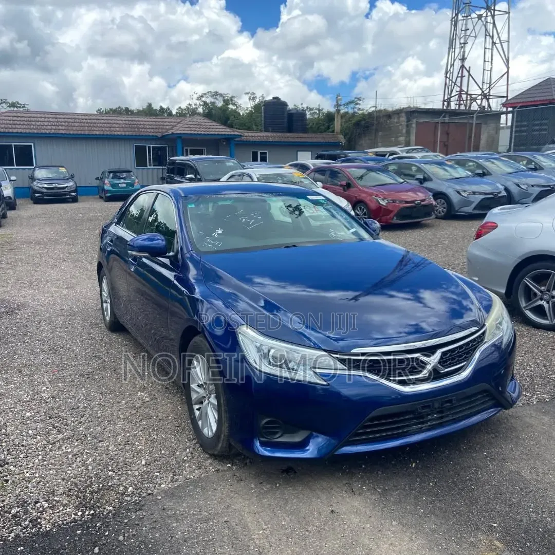 Toyota Mark X 2018 Blue