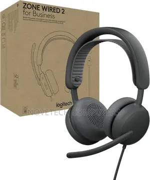 Logitech Zone Wired Headset With Noise-Cancelling Mic - 981-000875
