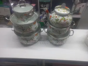 12 PCS Enamel Cookware Set